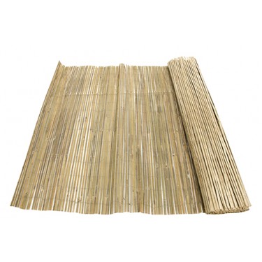 Gespleten bamboemat