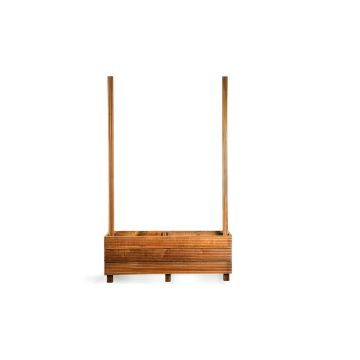 Hardhouten bak Mobilane 145x60x50