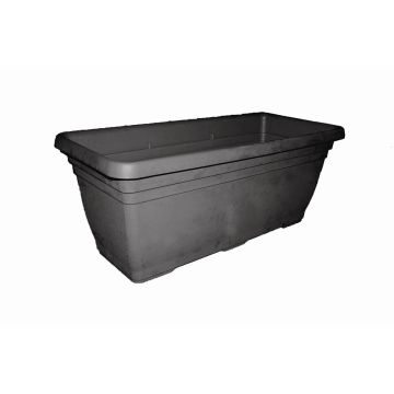 PVC bak Quickhedge Zwart 100x45x40